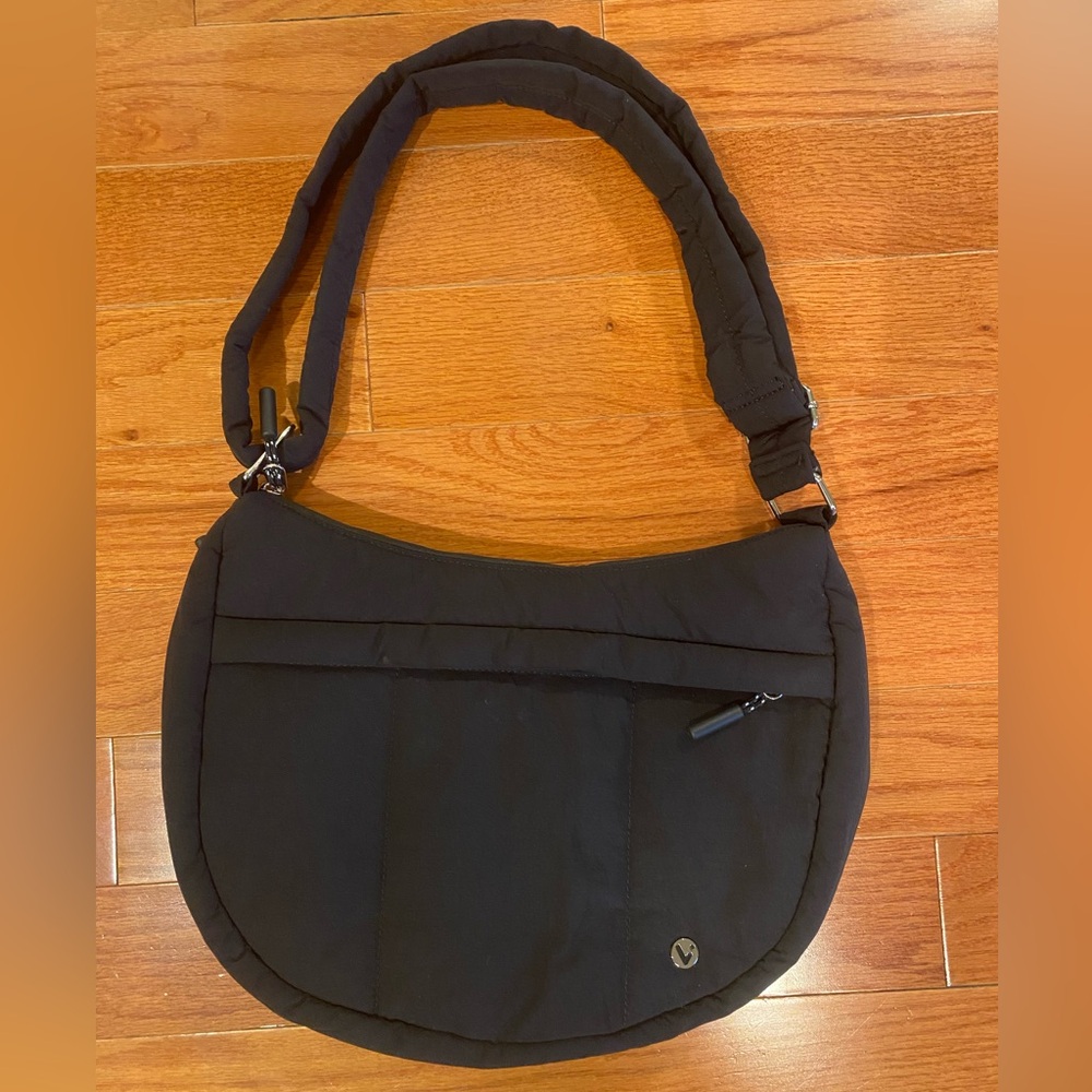 Casual Black Shoulder Bag